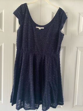 Lauren Conrad Colorful Textured Dress